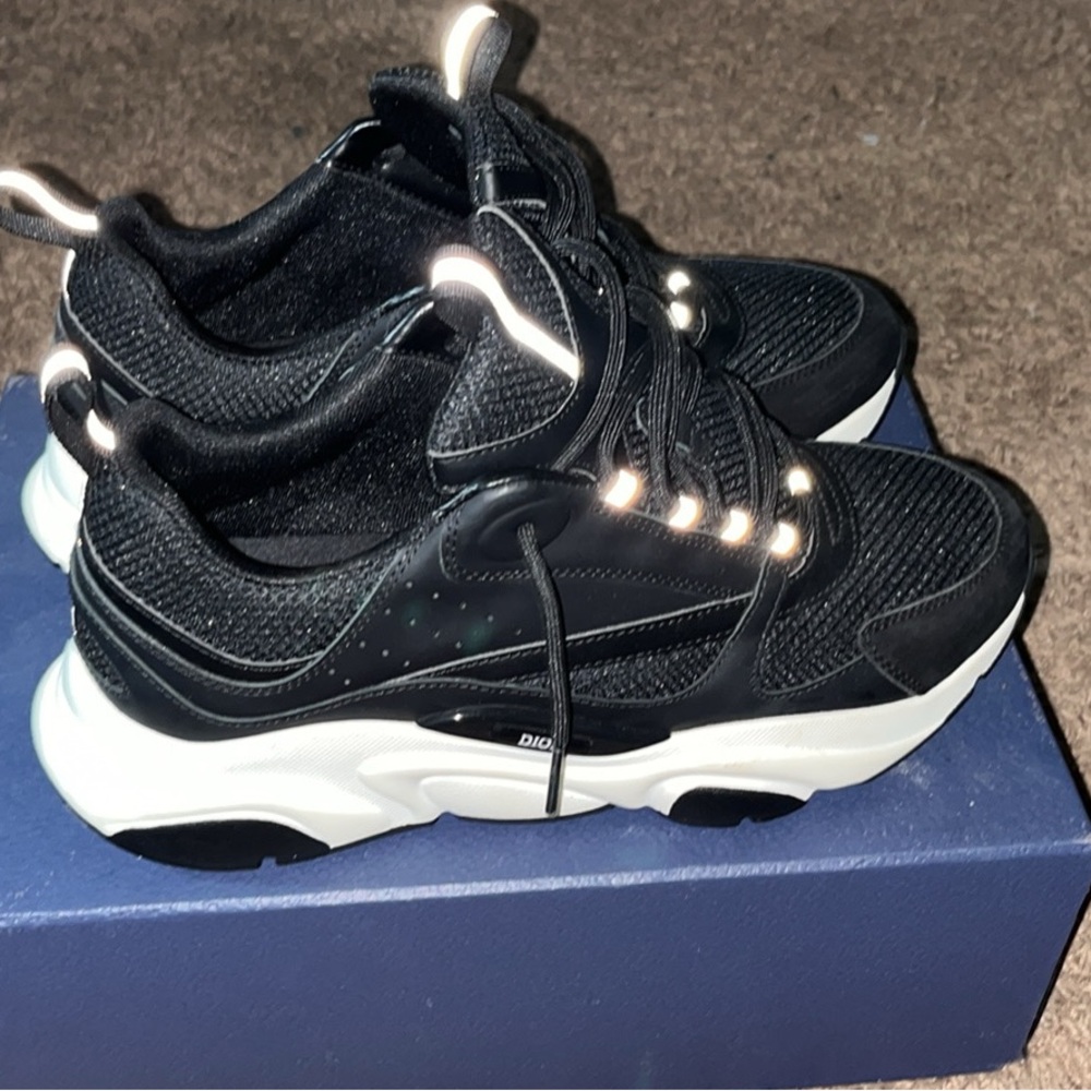 Dior Monochrome Athletic Sneakers